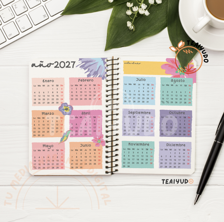 DIGITAL | Profesora 22 | Florecer | Calendario Actualización 2025-2027