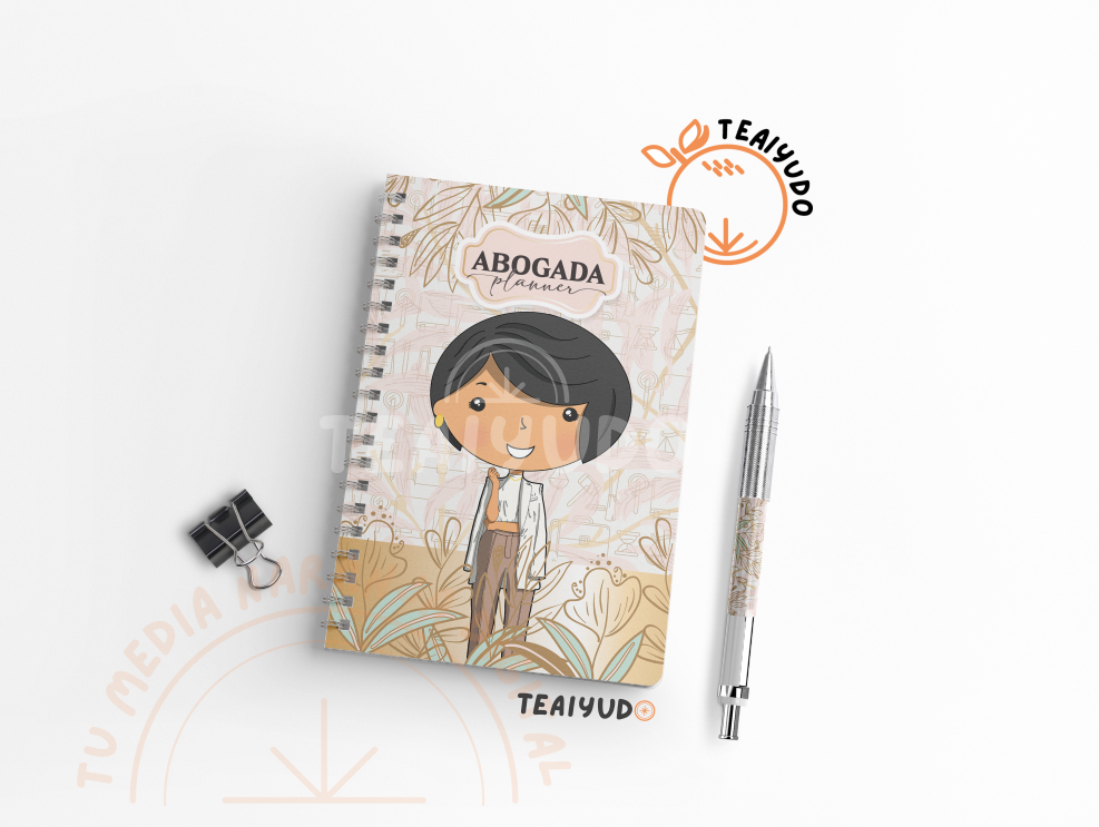 DIGITAL | Abogadas 2025 | Avatares Elegantes | Portada para Planner