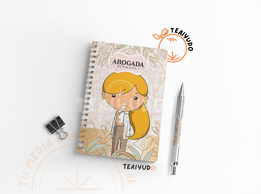 DIGITAL | Abogadas 2025 | Avatares Elegantes | Portada para Planner