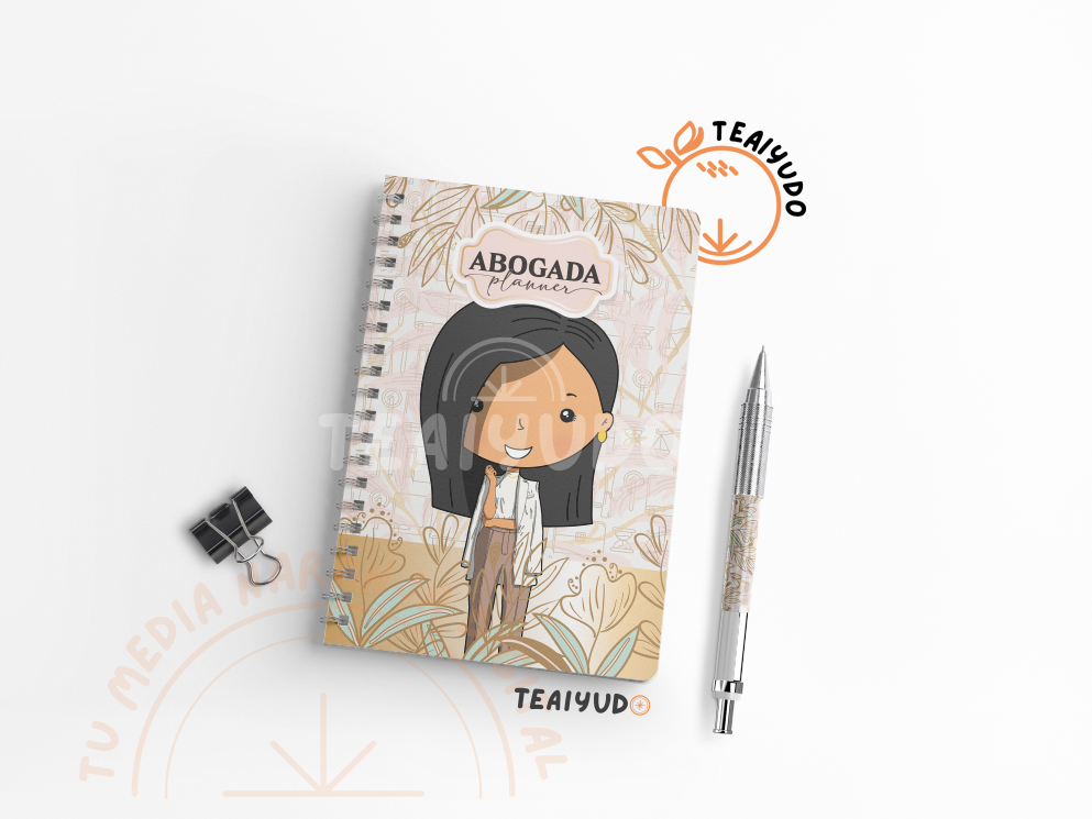 DIGITAL | Abogadas 2025 | Avatares Elegantes | Portada para Planner