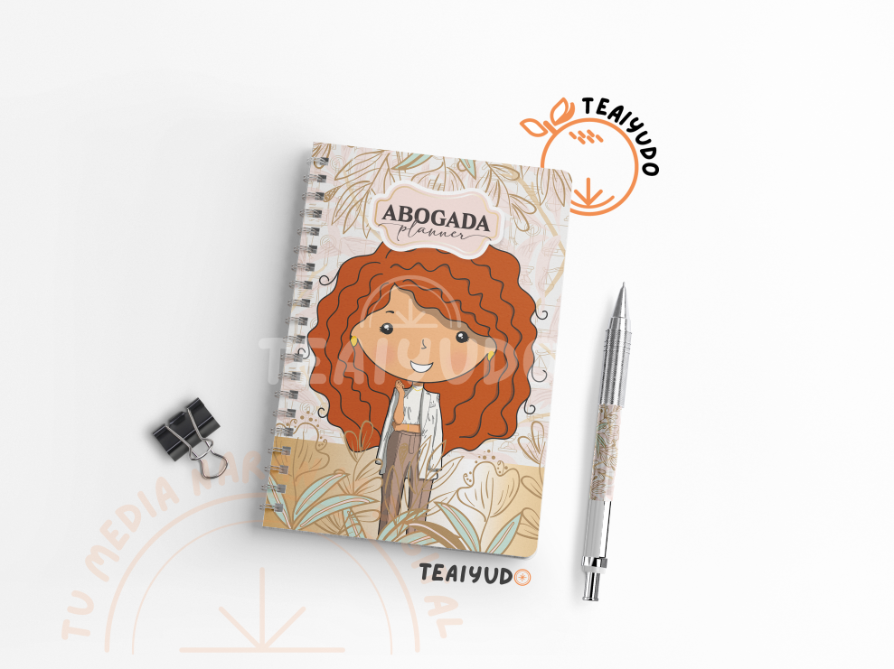 DIGITAL | Abogadas 2025 | Avatares Elegantes | Portada para Planner
