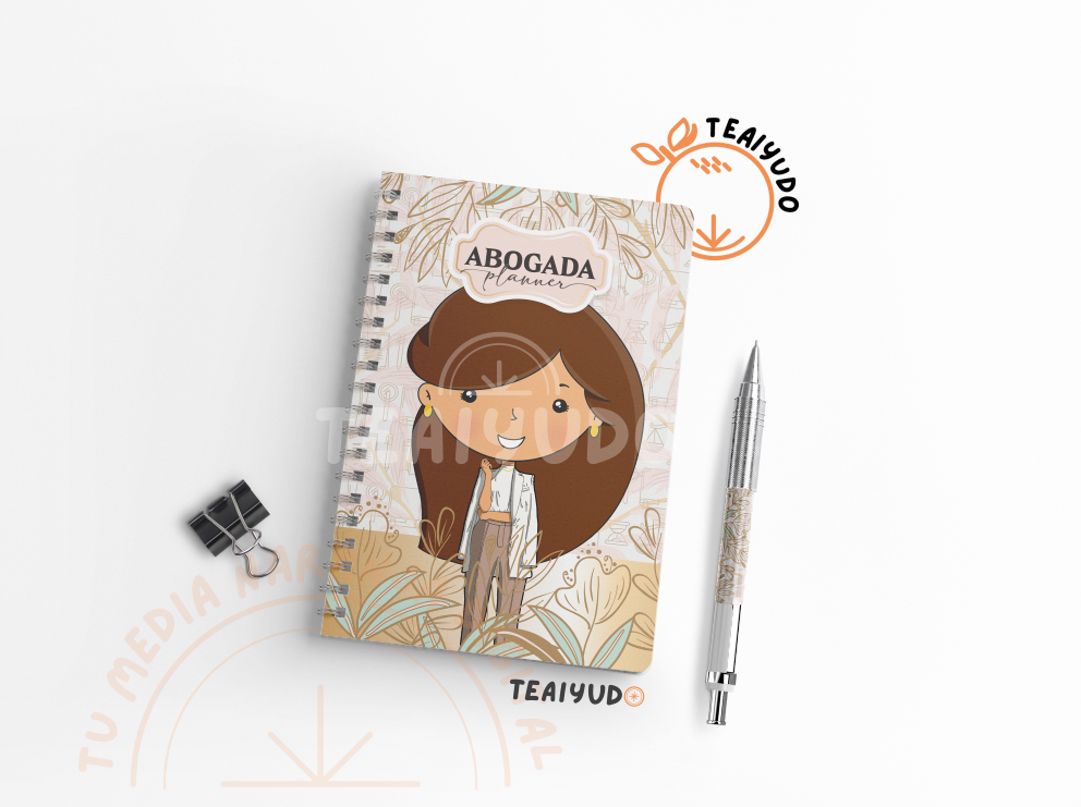 DIGITAL | Abogadas 2025 | Avatares Elegantes | Portada para Planner