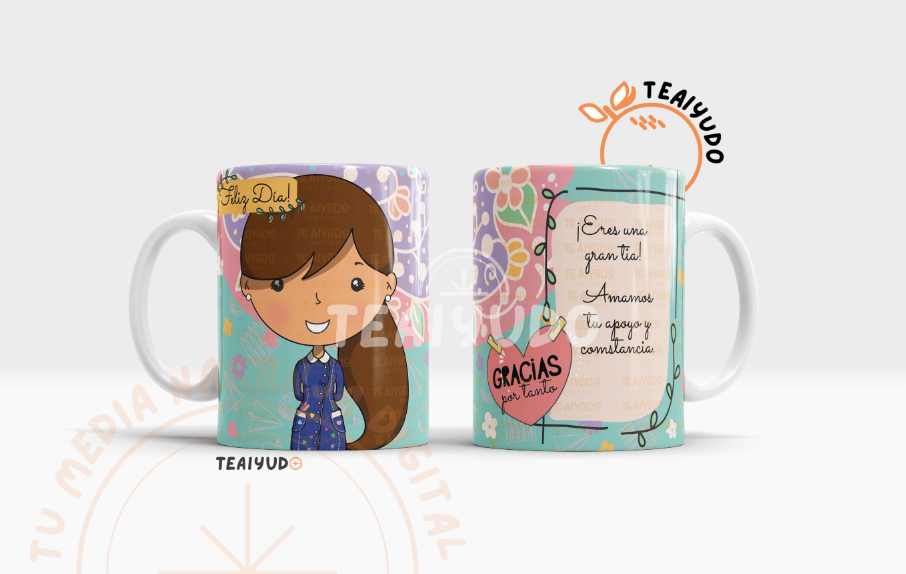DIGITAL | Téc. Educ. Parvularia 25 | Sweet Pastel | Tazones Avatar 24