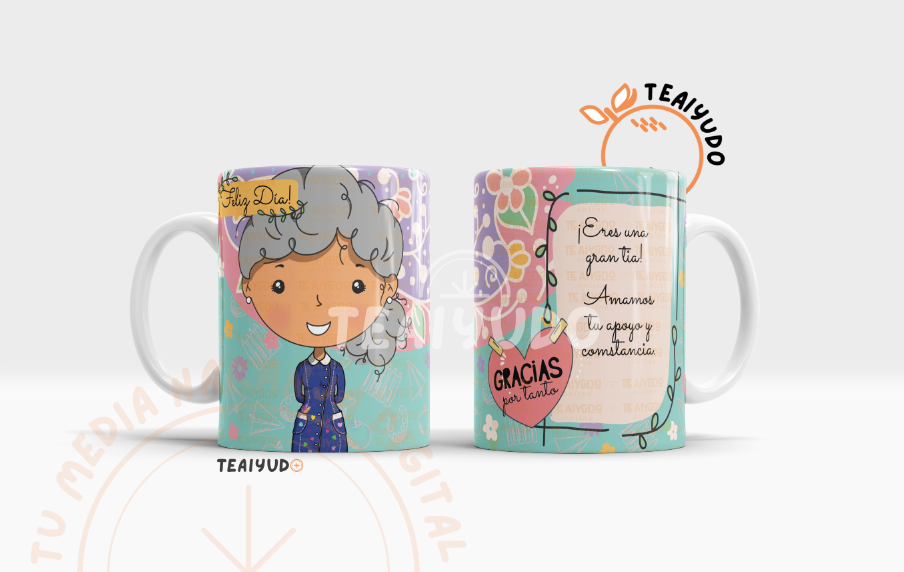 DIGITAL | Téc. Educ. Parvularia 25 | Sweet Pastel | Tazones Avatar 24
