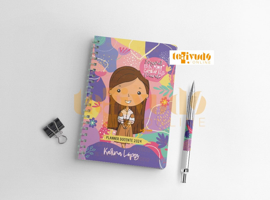 DIGITAL | Profesora 23 | Colorido | Kit Portadas