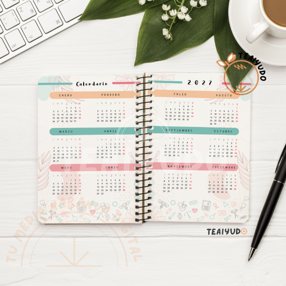 DIGITAL | Matronería 22 | Mintheart | Calendarios Planner