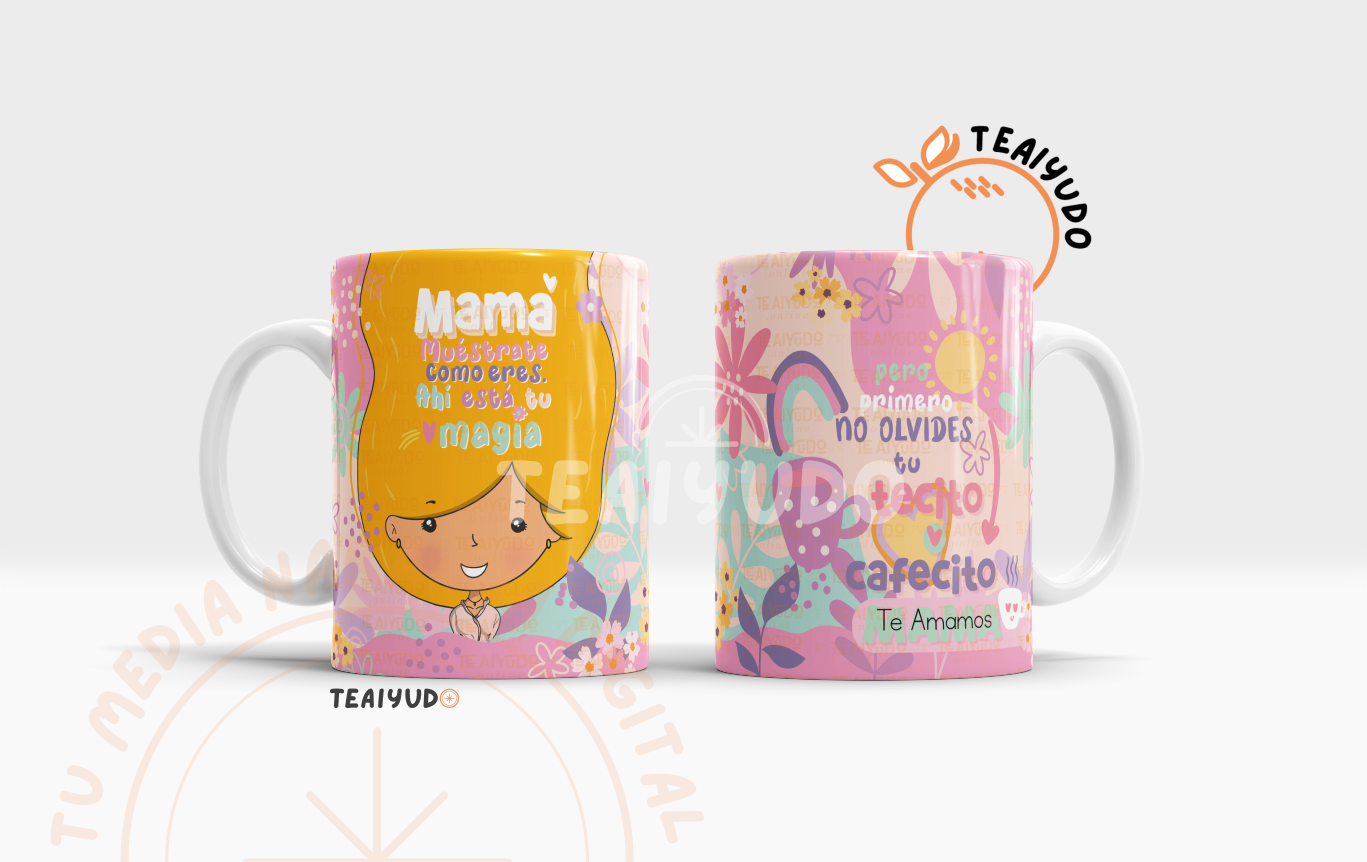 DIGITAL | Mamá 24 | Kit Tazones Avatar Ternura