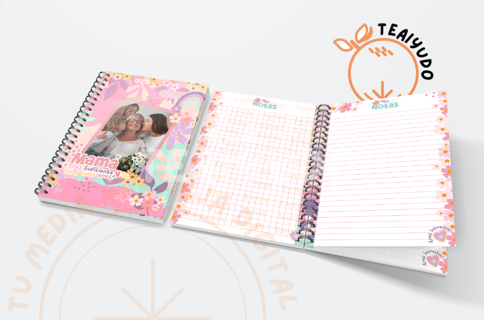 DIGITAL | Mamá 24 | Planner Perpetuo | Diseño Ternura