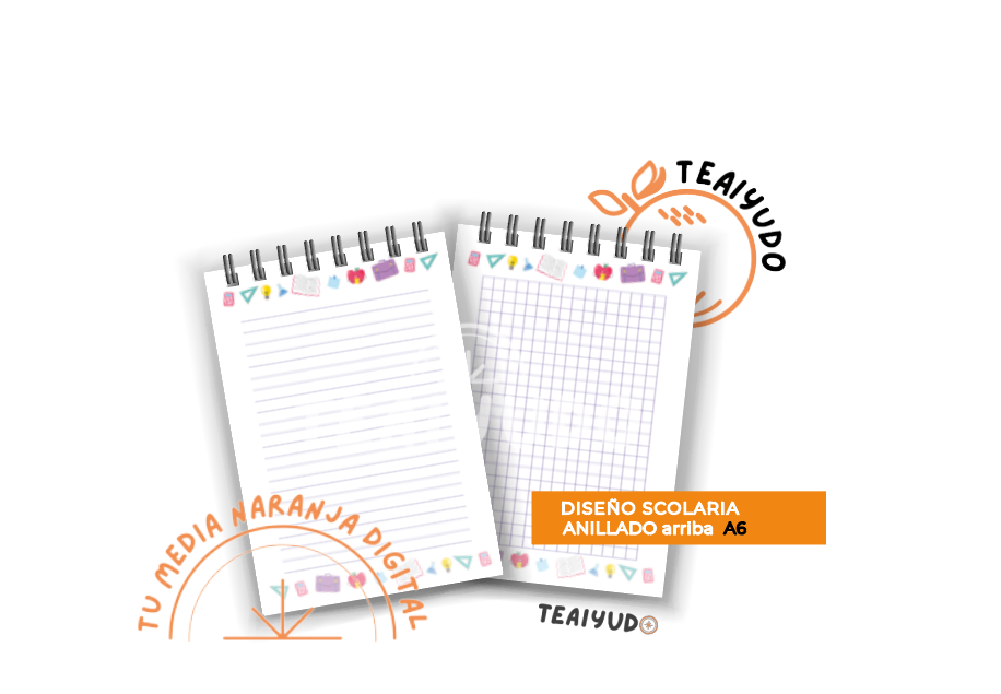 DIGITAL | Profesora 25 | Scolaria | Cuadernillo A5-A6