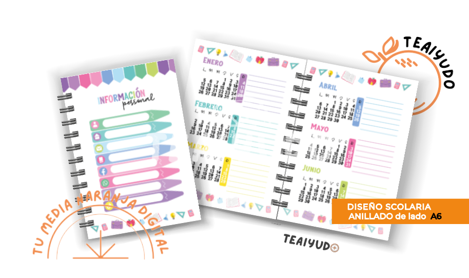 DIGITAL | Profesora 25 | Scolaria | Cuadernillo A5-A6