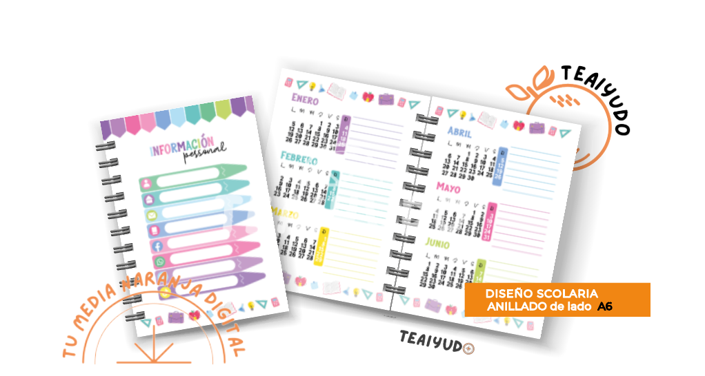 DIGITAL | Profesora 25 | Scolaria | Cuadernillo A5-A6