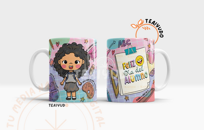 DIGITAL | Alumno 25, diseño escolar | Tazones Niña