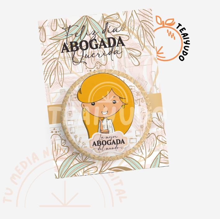DIGITAL | Abogadas 2025 | Avatares Elegantes | Set Chapitas
