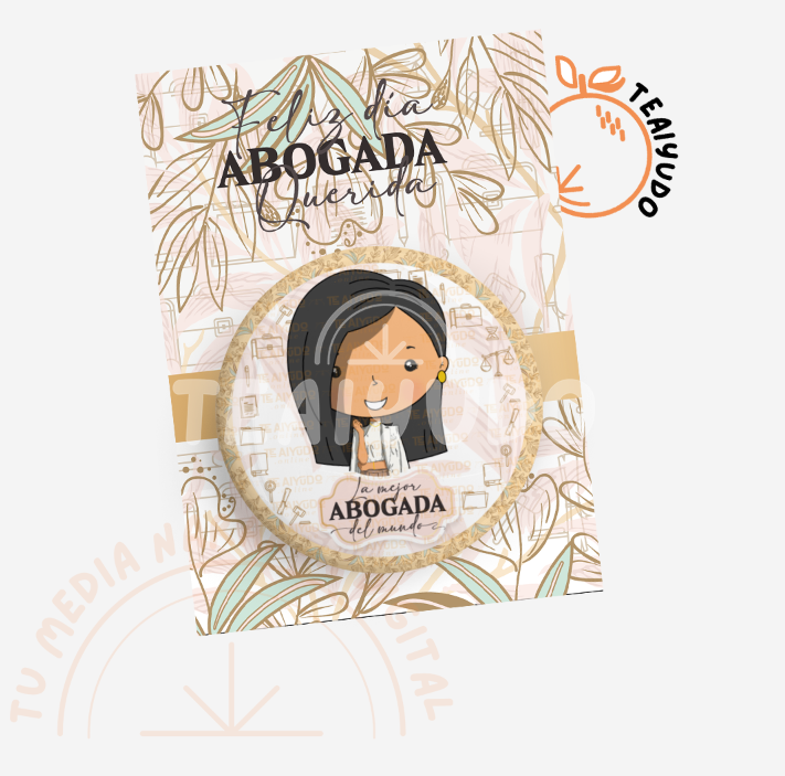 DIGITAL | Abogadas 2025 | Avatares Elegantes | Set Chapitas