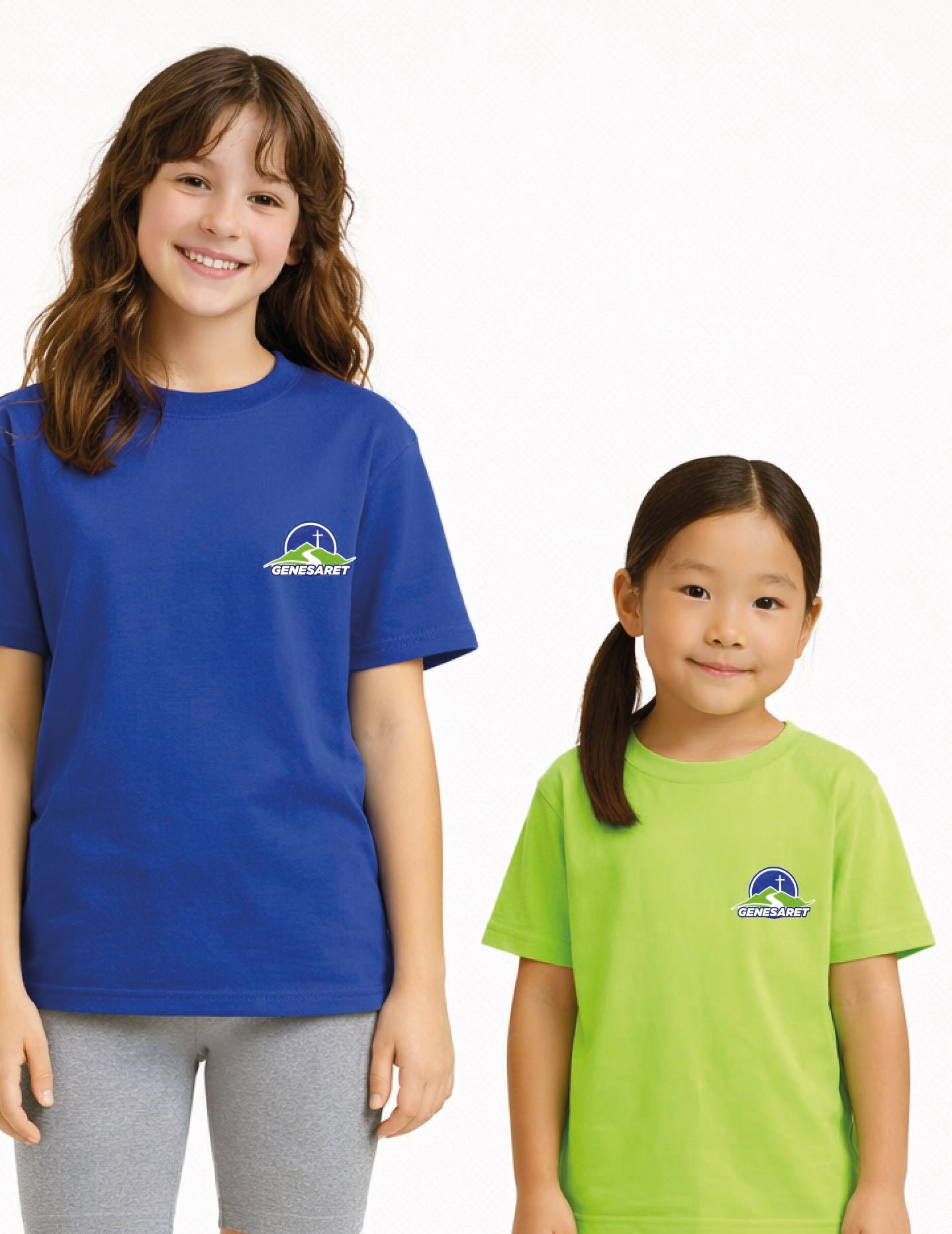 Polera uniforme estampada