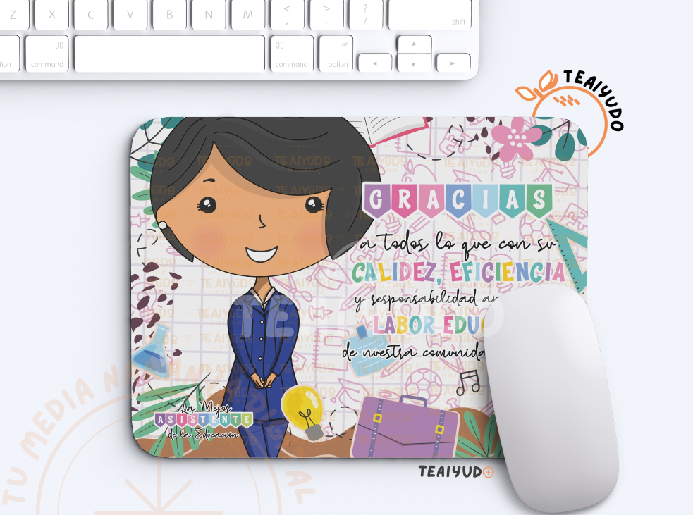 DIGITAL | Profesora 2025 | Scolaria | Kit Estampa asist. delantal azul