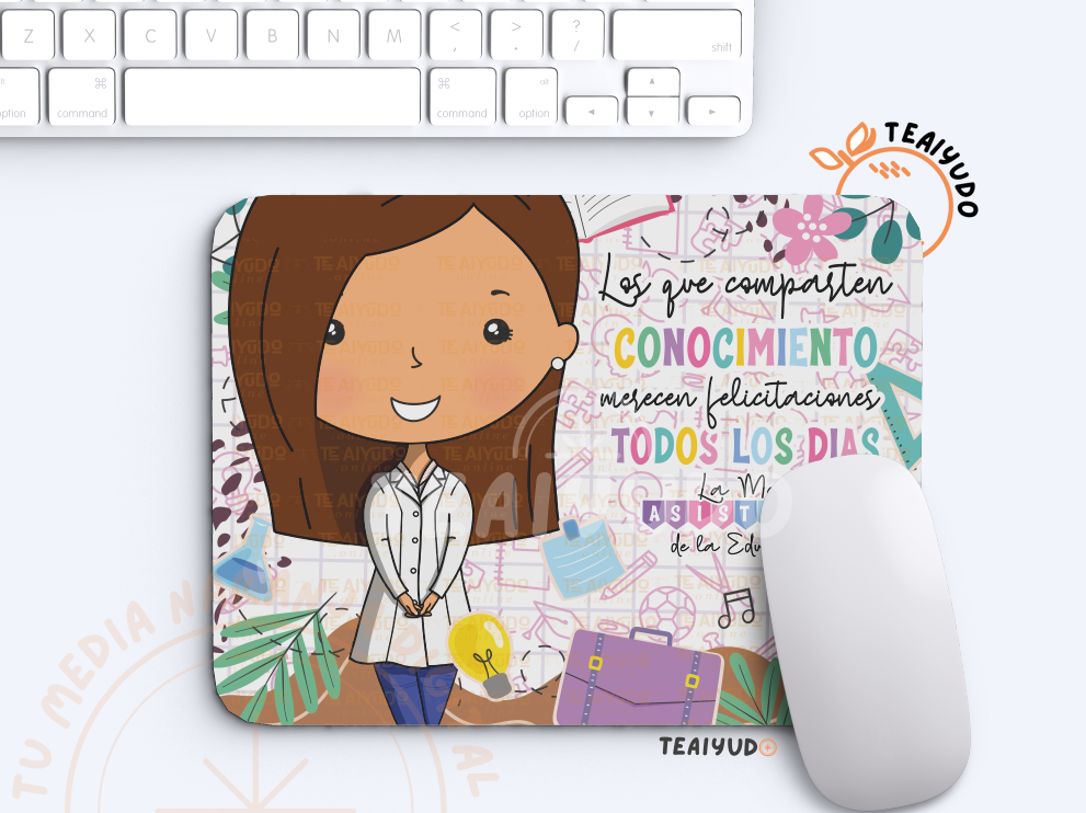 DIGITAL | Profesora 2025 | Scolaria | Kit Estampa asist. delantal blanco