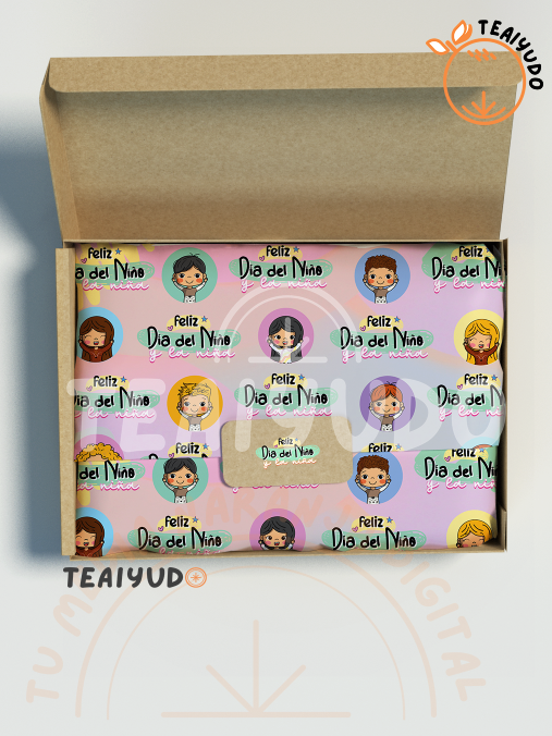 DIGITAL | Niños 25 | Etiquetas chocolate