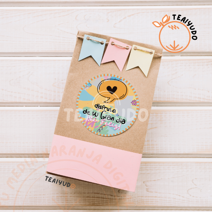 DIGITAL | Niños 25 | Etiquetas chocolate