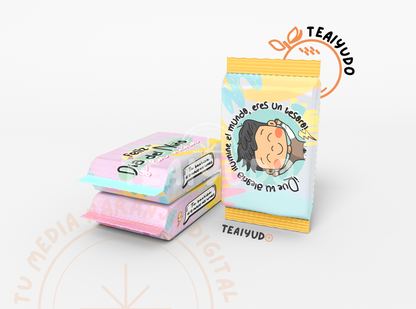 DIGITAL | Niños 25 | Etiquetas chocolate
