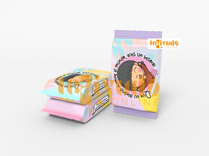 DIGITAL | Niños 25 | Etiquetas chocolate