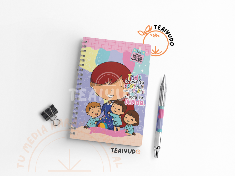 DIGITAL | Téc. Educ. Parvularia 25 | Splashy | Portada Avatar con niños