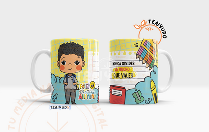 DIGITAL | Alumno 25, diseño escolar | Tazones Niño