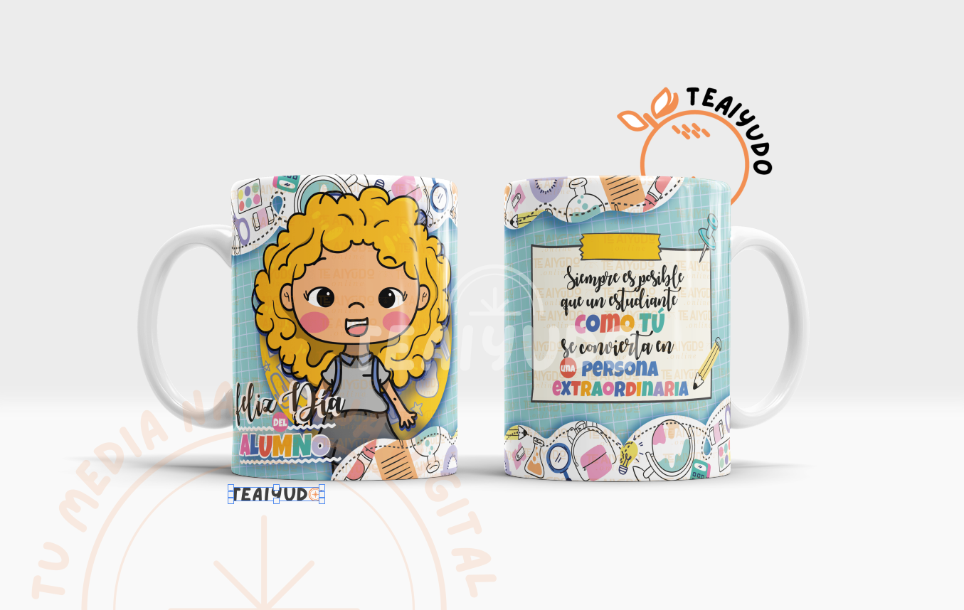 DIGITAL | Alumno 25, diseño año 22 | Tazones Niña