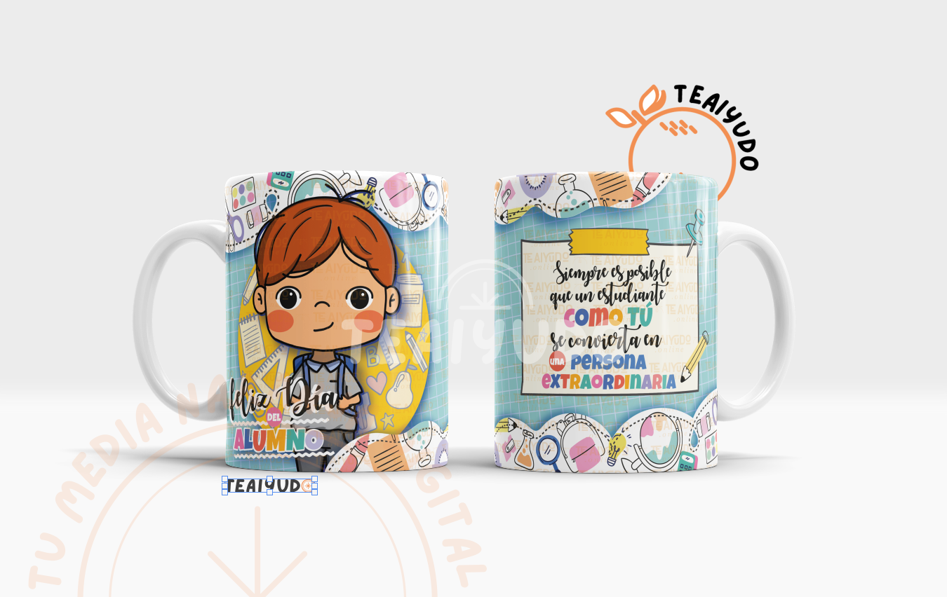 DIGITAL | Alumno 25, diseño año 22 | Tazones Niño